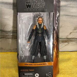 Hasbro Star Wars Ahsoka Tano Action Figure - Black and Gray